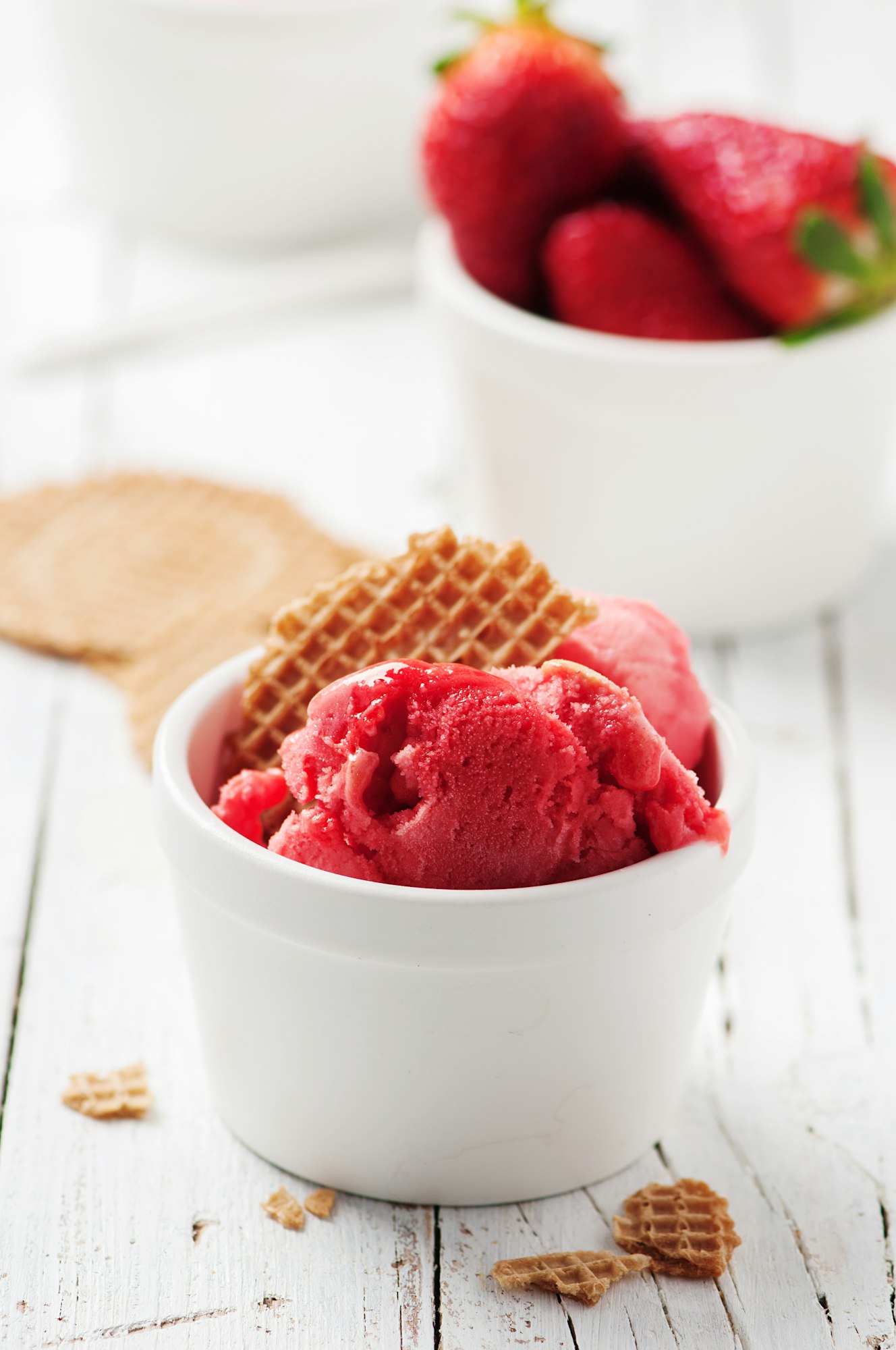 Strawberry icecream